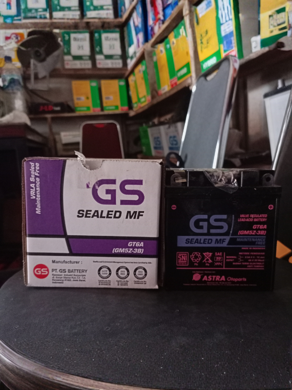 Aki mobil seri NS40